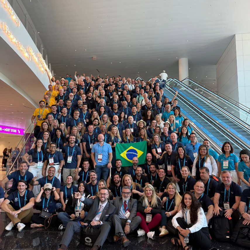 Delegação brasileira na MDRT
